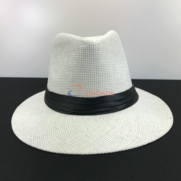 White fedora hat supplier