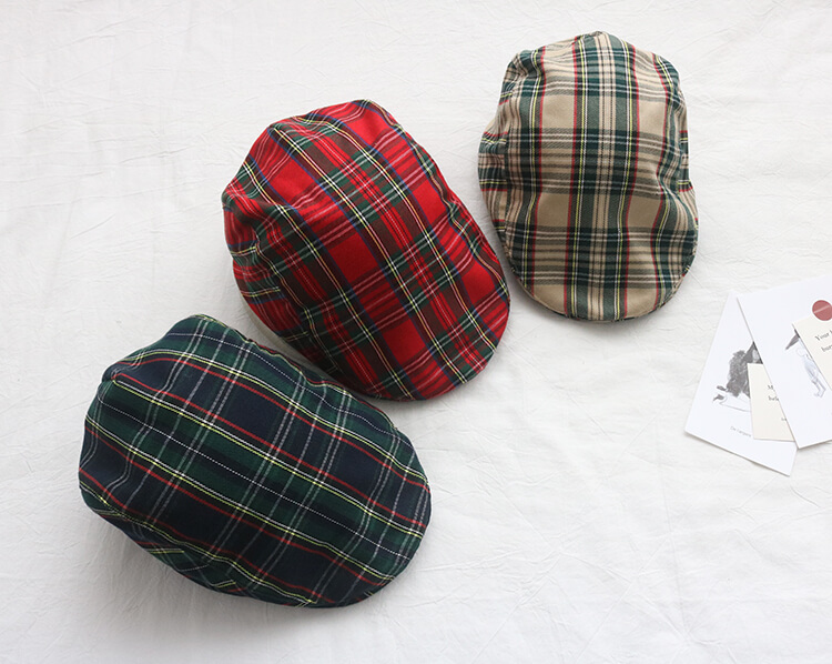 wholesale custom tartan hat