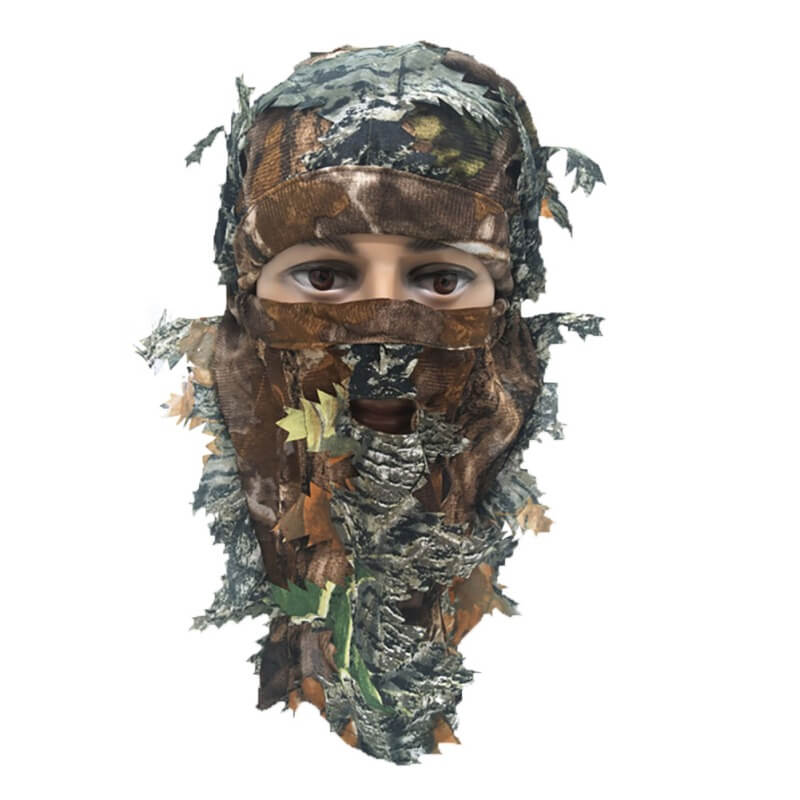 Wholesale Camouflage Mask 3D Leaf Headgear Military Tactical Neck Gaiter