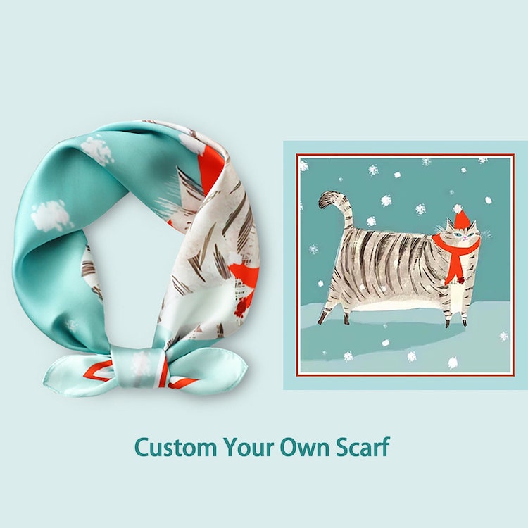 custom scarves design your own