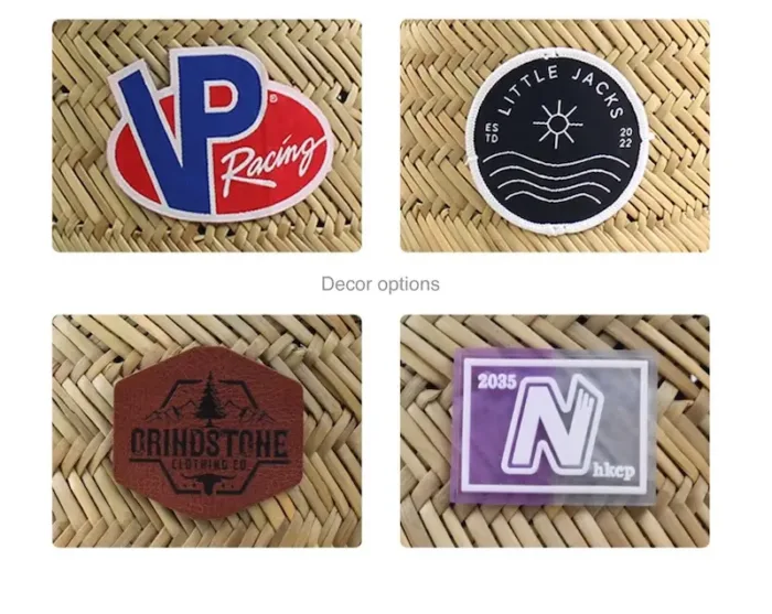 lifeguard straw hat logo options