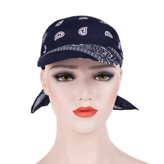 custom print scarf visor cap bandana