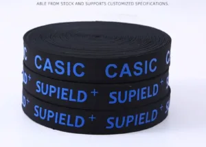 Custom Silicone Anti Slip Elastic Strap Webbing Rubber Band Wholesale Accessories