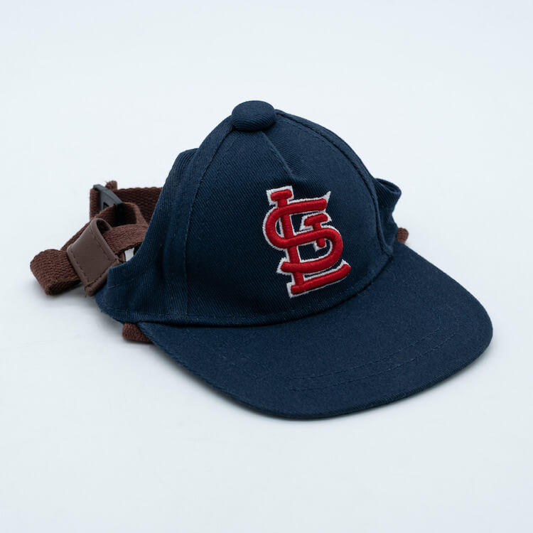 Dog baseball caps custom embroidery with logo and ear holes(wholesale)