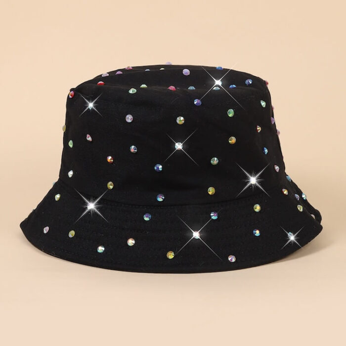 custom pearls bucket hats luxury caps wholesale